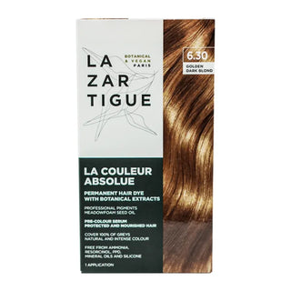 Lazartigue Hair Colorants Absolute Colour Permanent Haircolour 6.30 - Golden Dark Blond 153ml