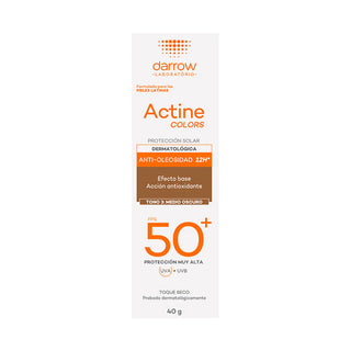 Darrow Actine Solar SPF 50+ Tono 3 Medio Oscuro 40 g