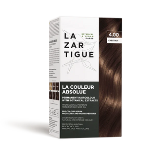 Lazartigue Hair Colorants Absolute Colour Permanent Haircolour 4.00 - Chestnut 153ml
