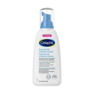 Cetaphil Espuma de Limpieza Suave 236ml