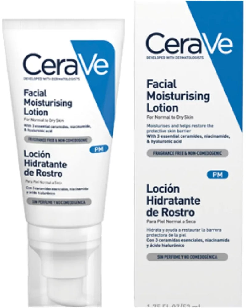 Cerave Locion Hidratante Facial PM 52ml