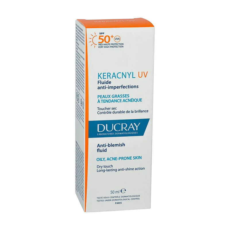 Ducray Keracnyl UV 50spf Fluido Antimperfecciones 50ml