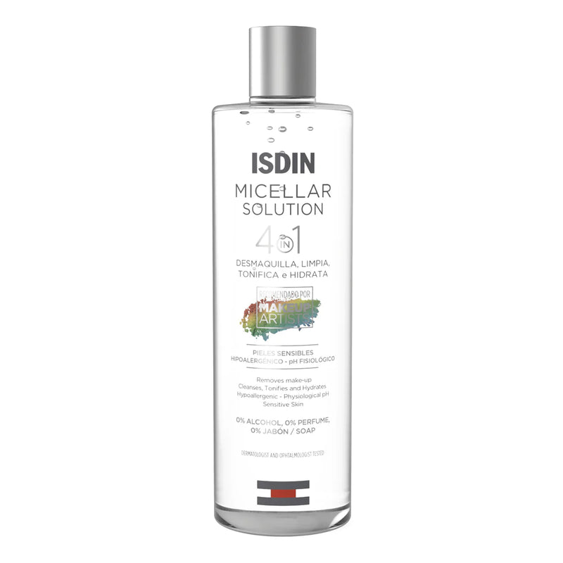 Isdin Micellar Solution 4 en 1 Pieles Sensibles 400ml