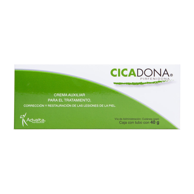 Advaita Cicadona. Pirfenidona crema tubo c/40 gr