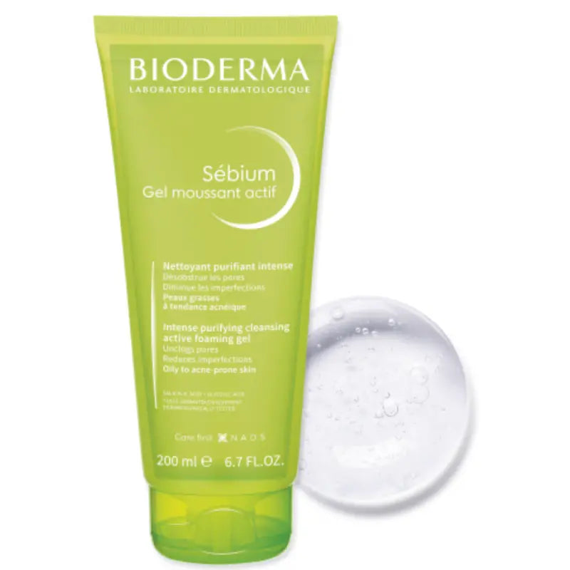 Bioderma Sebium Gel Moussant Actif 200 sin Dosificardor 200ml