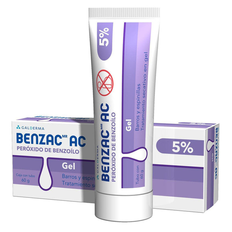 Tratamiento auxiliar de acné vulgar con peróxido de benzoilo especialmente diseñado para eliminar los barros y espinillas. Es un agente oxidante altamente lipofí­lico con efectos queratolí­ticos leves y bactericidas