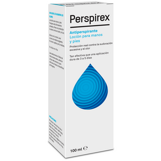 Antiperspirante está clí­nicamente probada y ofrece una protección duradera contra el sudor y el olor, desarrollada especí­ficamente para controlar la transpiración excesiva de manos y pies.