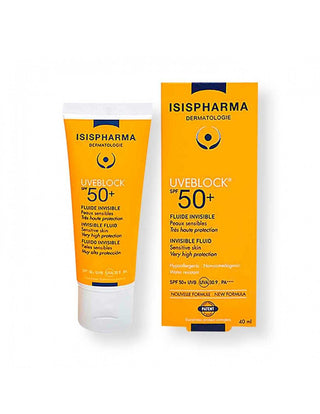 Isispharma Solar Uveblock 50fps Toque Seco Claro 40ml