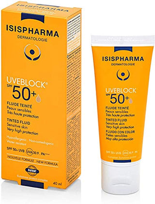 Isispharma Solar Uveblock 50Spf Fluido con Color 40ml