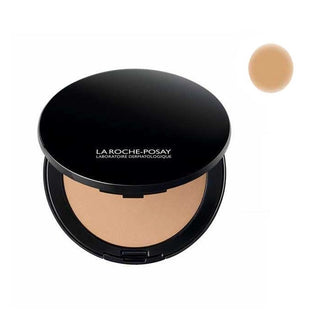 Maquillaje corrector. Textura en polvo compacto. Ayuda a corregir las imperfecciones de la piel mientras matifica sin obstruir los poros. FPS 25. Tono 15 Dorado.