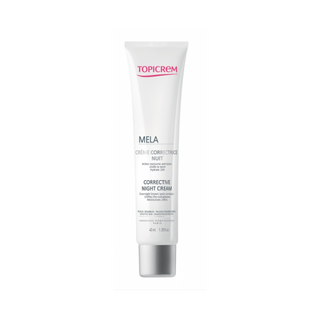 Reduce las manchas. Acción antimanchas nocturna. Actua durante la noche en el proceso de sí­ntesis de la melanina para una tez fresca, unificada y luminosa. Hidrata 24h. Probado bajo control dermatológico.
  Acción antimanchas nocturna
  Unifica la tez