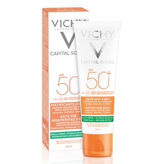 Vichy Solar Ideal Solei Matificante 3 En 1 Fps50+ 50Ml