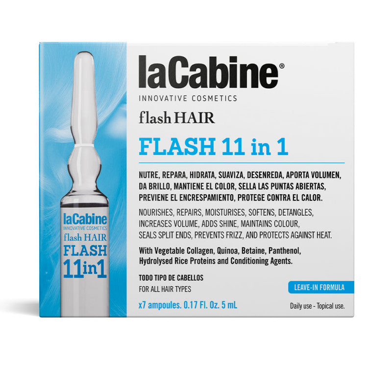 LaCabine Cabello Flash 11 en 1  7 ampolletas